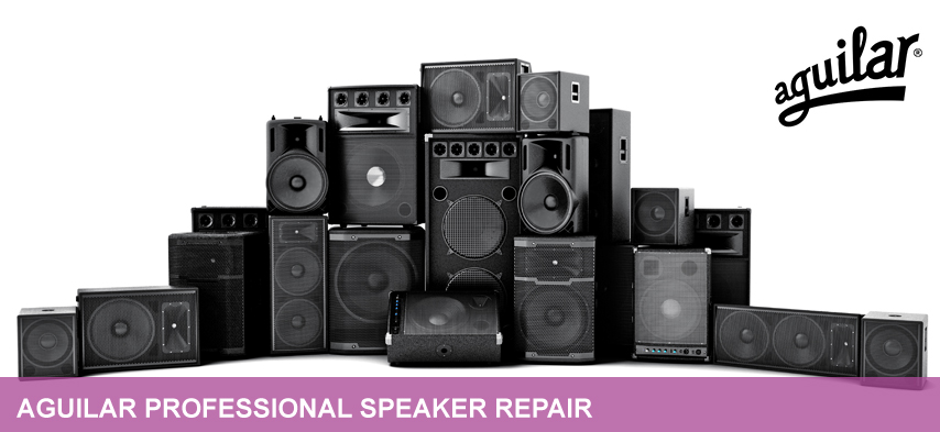 aguilar professional speaker repair