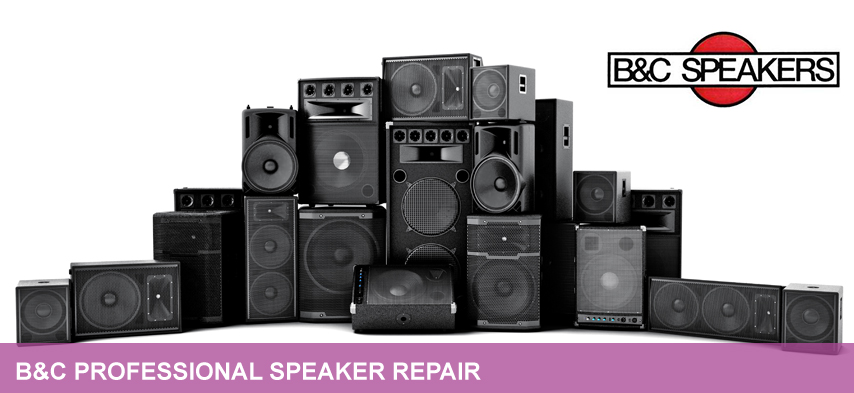 b&c professional speaker repair