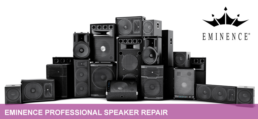 eminence professional speaker repair