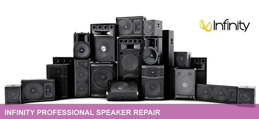 infinity professional speaker repair