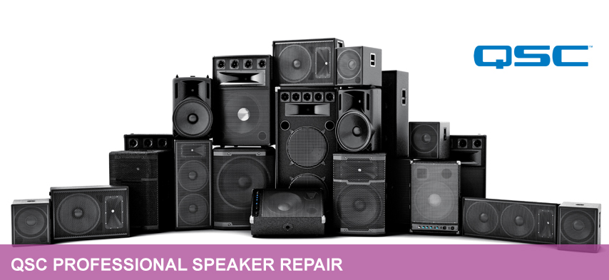 qsc audio professional speaker repair