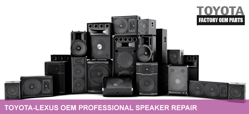 toyota-lexus oem professional speaker repair